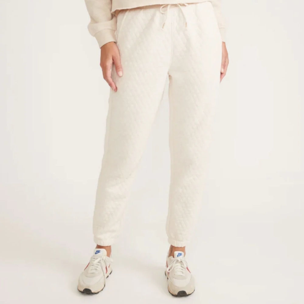 Marine Layer Corbet Jogger in Cream